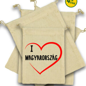 I love Magyarország – Vászonzacskó szett