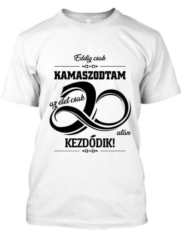 Az élet 20 után  - Férfi póló