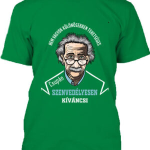 Szenvedélyes Einstein – Férfi póló