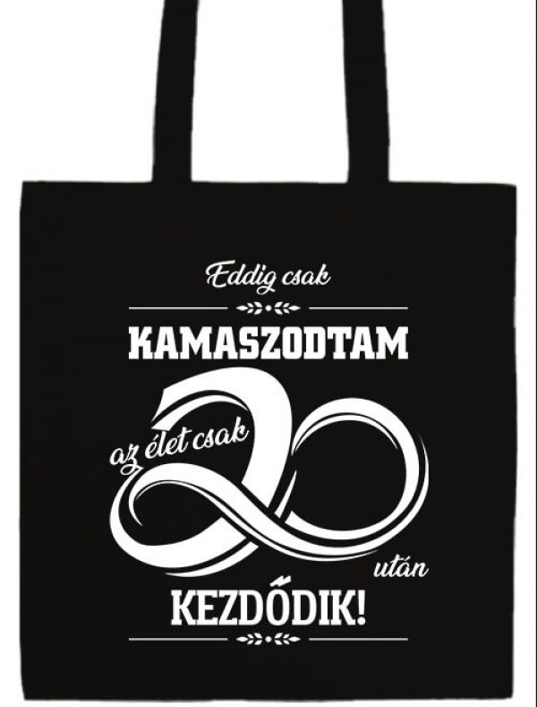 Az élet 20 után- Prémium hosszú fülű táska