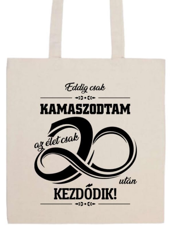 Az élet 20 után- Basic hosszú fülű táska