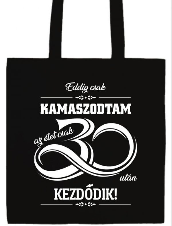 Az élet 30 után- Basic hosszú fülű táska