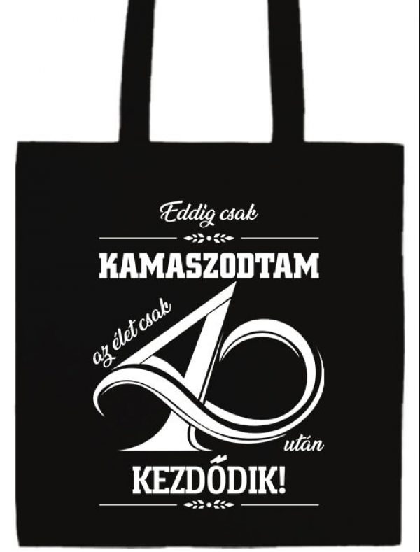 Az élet 40 után- Basic hosszú fülű táska