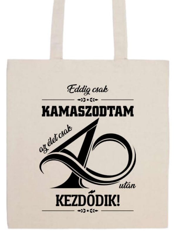 Az élet 40 után- Prémium hosszú fülű táska