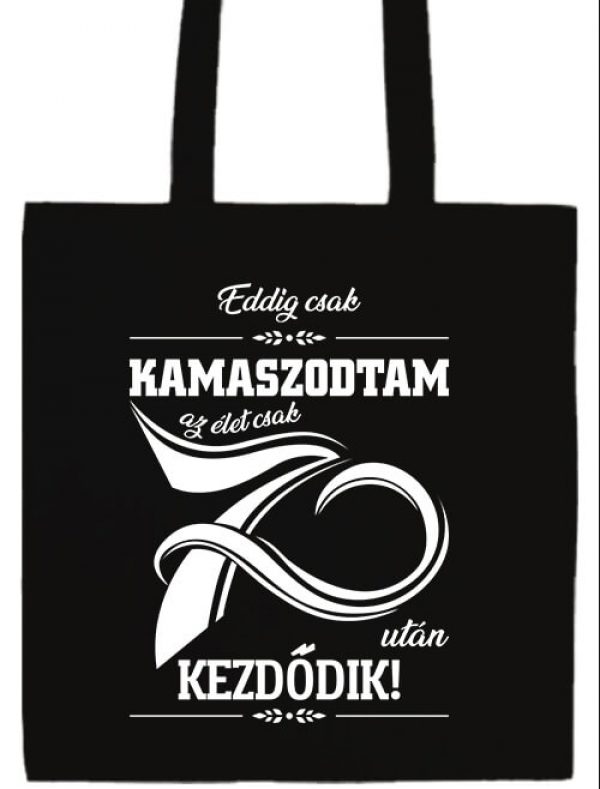 Az élet 70 után- Basic hosszú fülű táska