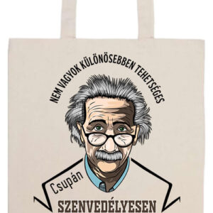 Szenvedélyes Einstein- Basic hosszú fülű táska