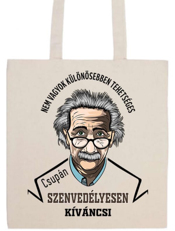 Hosszú fülű táska Szenvedélyes Einstein natúr