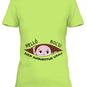 Baba születés augusztus – Női póló