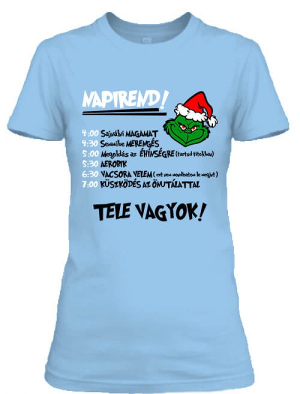 Grincs napirend - Női póló
