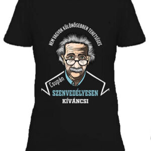 Szenvedélyes Einstein – Női póló