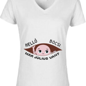 Baba születés július – Női V nyakú póló