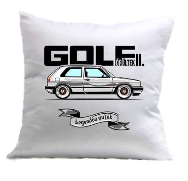 Párna Golf II őrűltek fehér