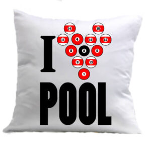 I love pool – Párna