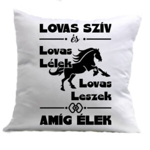 Lovas szív és lovas lélek – Párna