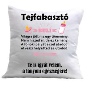 Tejfakasztó lány – Párna