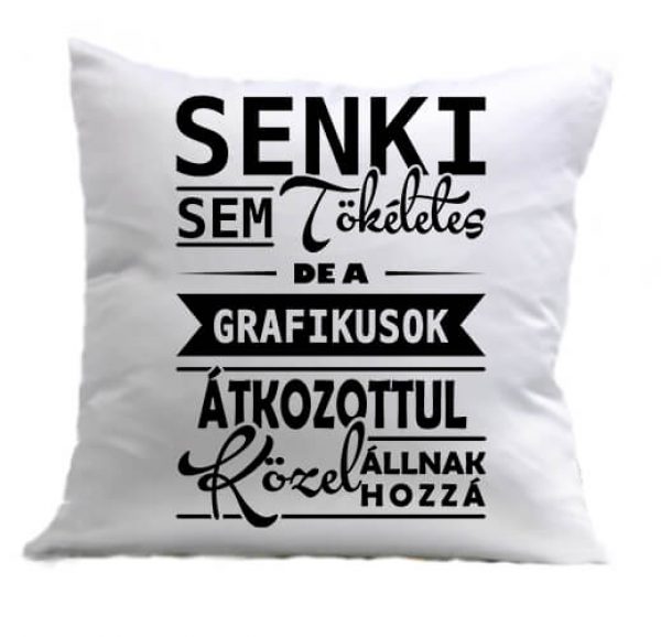 Párna Tökéletes grafikusok fehér