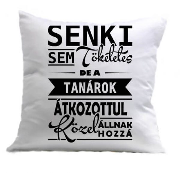 Párna Tökéletes tanárok fehér