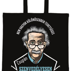 Szenvedélyes Einstein- Basic rövid fülű táska