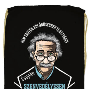 Szenvedélyes Einstein- Prémium tornazsák