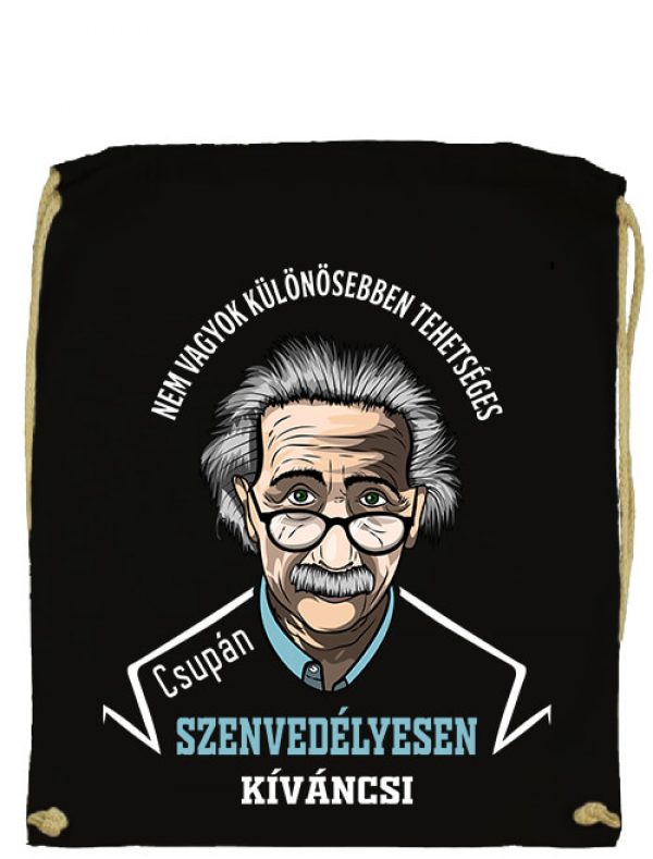 Tornazsák Szenvedélyes Einstein fekete
