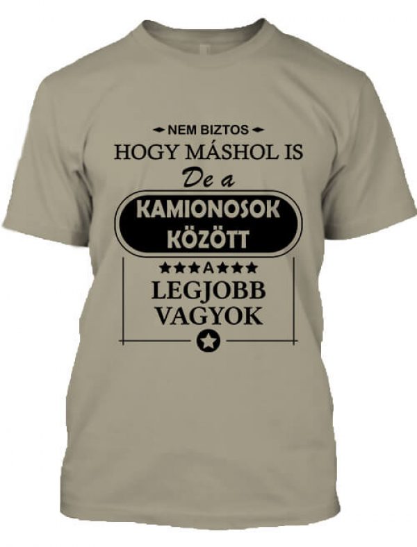A legjobb kamionos - Férfi póló