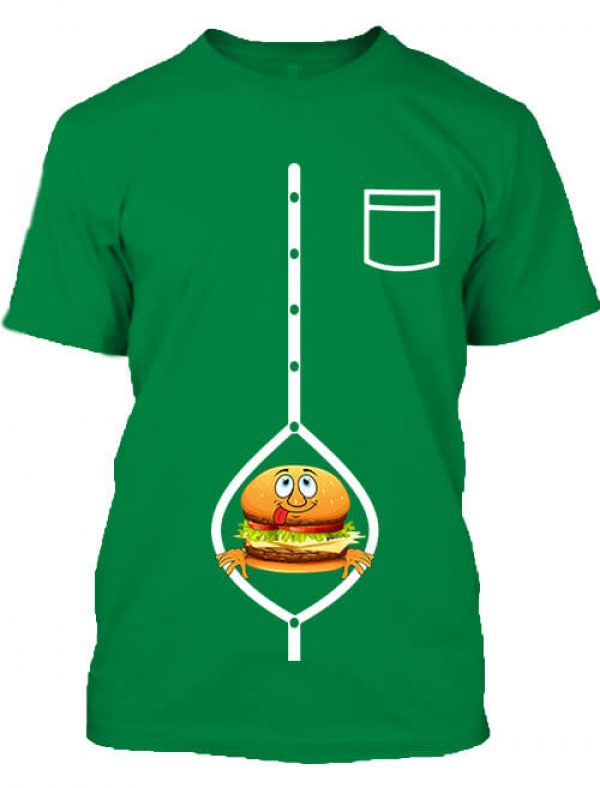 Hamburger - Férfi póló