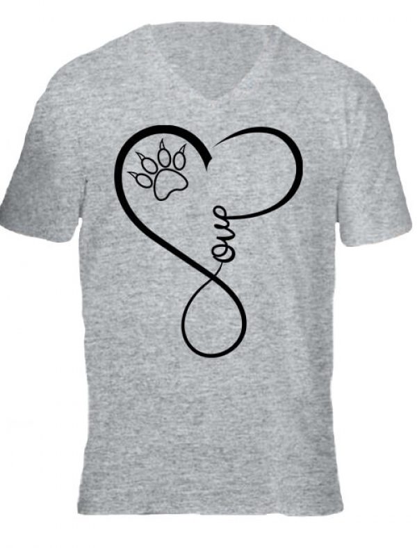 Love cat - Férfi V nyakú póló