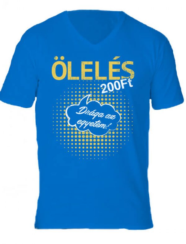 Ölelés 200Ft - Férfi V nyakú póló