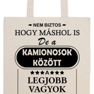 A legjobb kamionos- Basic hosszú fülű táska