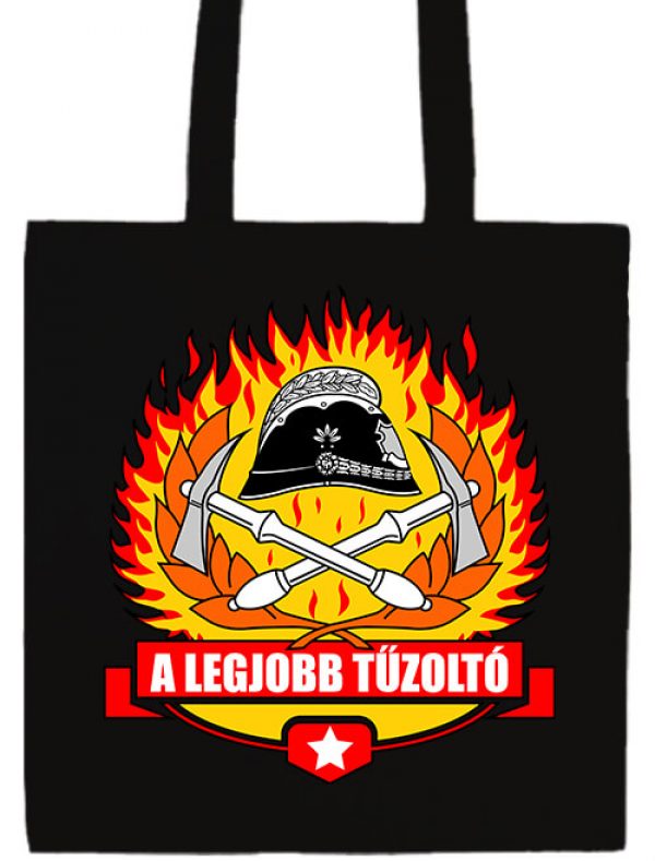 A legjobb tűzoltó- Prémium hosszú fülű táska