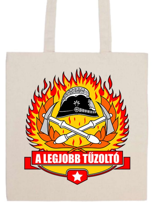 A legjobb tűzoltó- Basic hosszú fülű táska