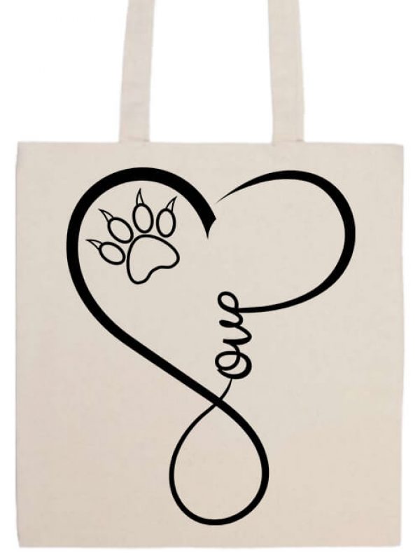 Love cat- Basic hosszú fülű táska