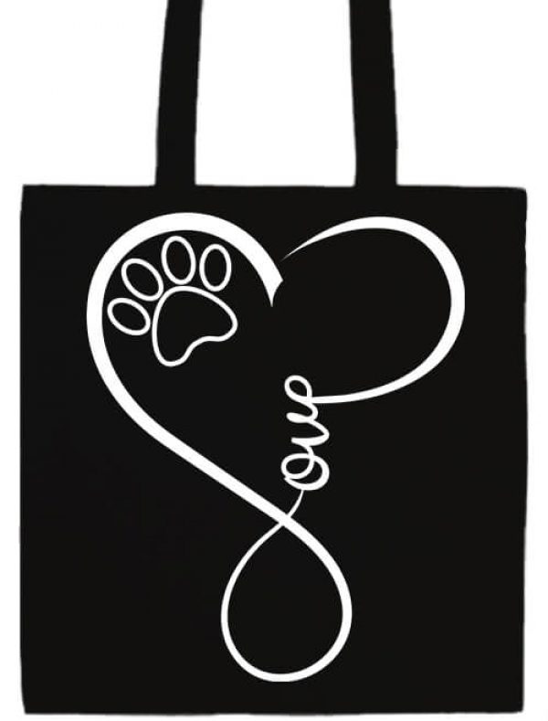 Love dog- Basic hosszú fülű táska