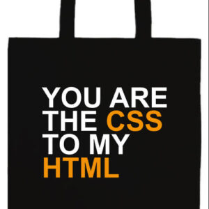 You are the CSS to my HTML- Basic hosszú fülű táska