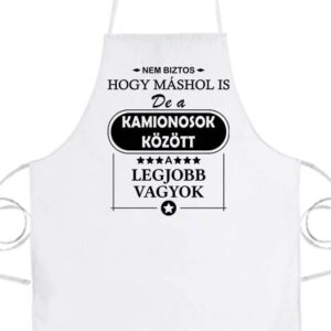 A legjobb kamionos- Basic kötény