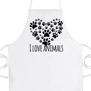 I love animals- Prémium kötény