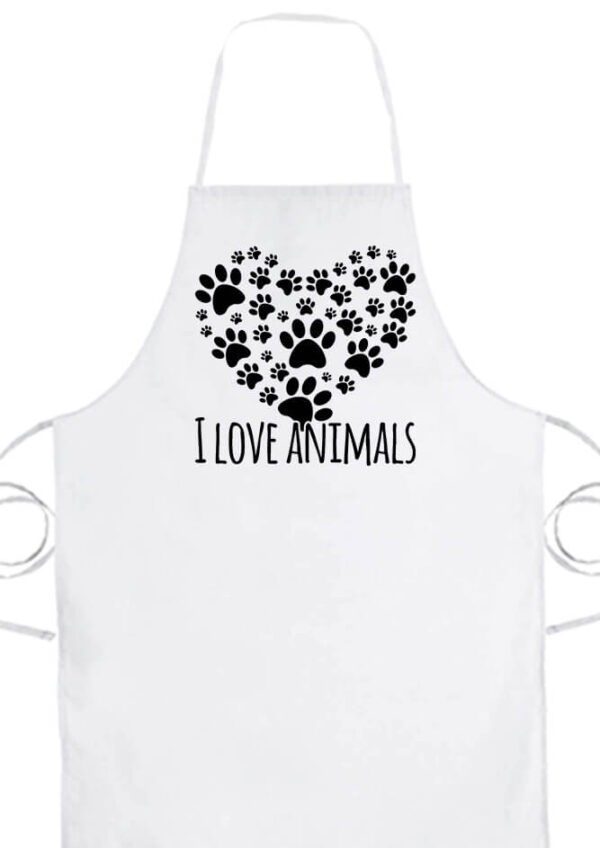 I love animals- Prémium kötény