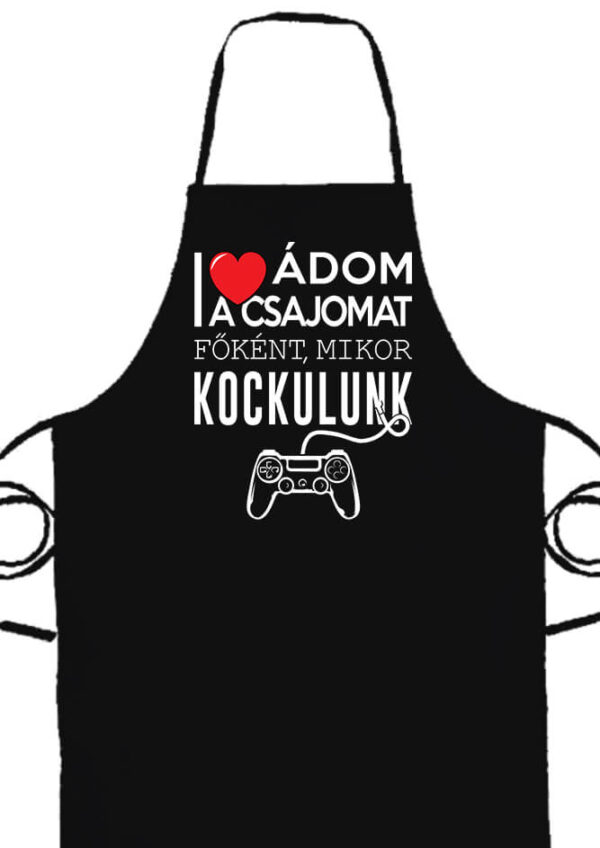 Imádom a csajomat- Basic kötény