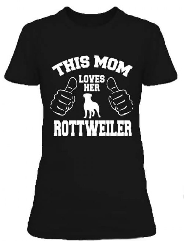 Mom's rottweiler - Női póló