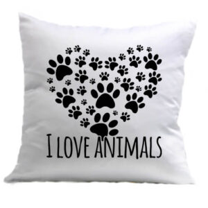 I love animals – Párna