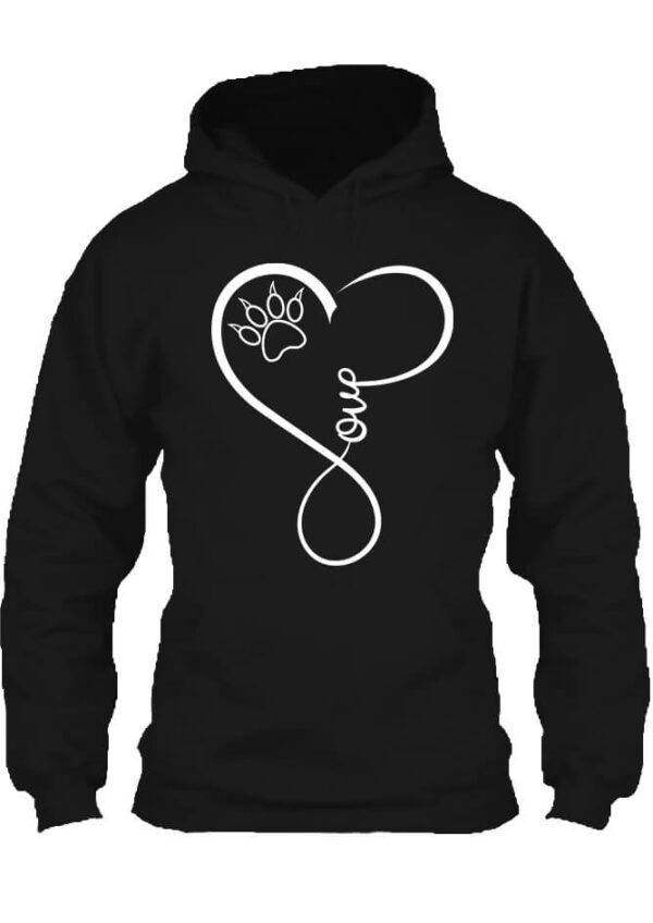 Love cat - Unisex kapucnis pulóver