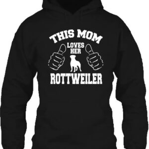 Mom’s rottweiler – Unisex kapucnis pulóver