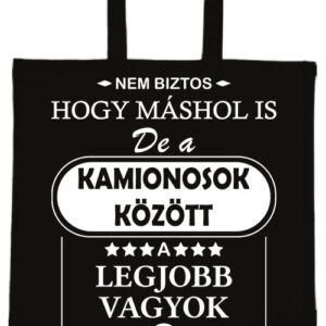 A legjobb kamionos- Basic rövid fülű táska