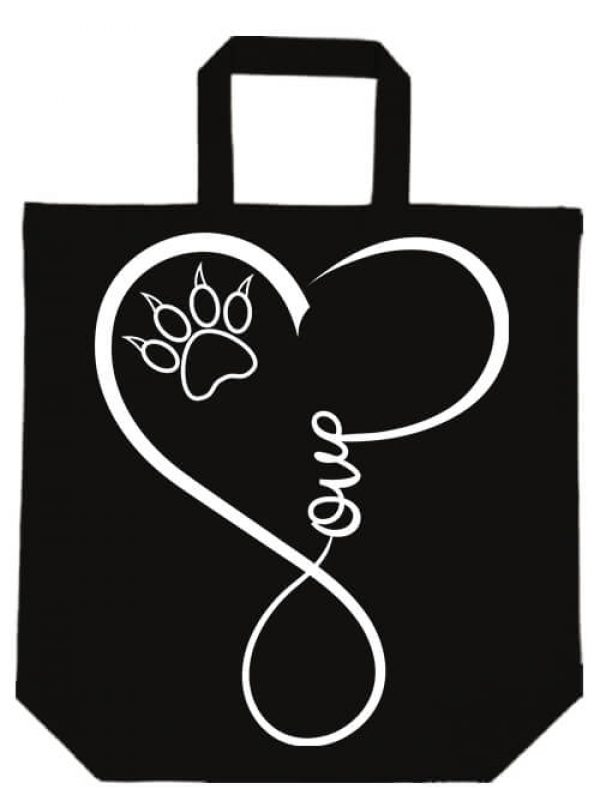 Love cat- Basic rövid fülű táska