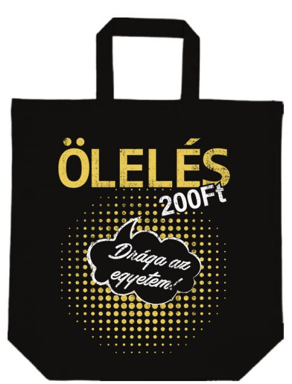 Ölelés 200Ft- Basic rövid fülű táska