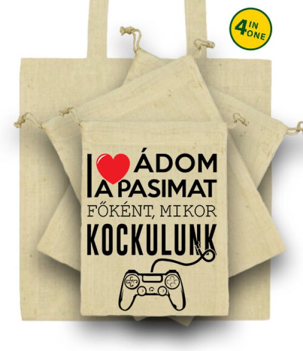 Imádom a pasimat - Táska szett