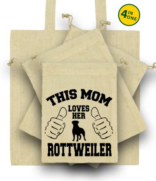 Mom's rottweiler - Táska szett