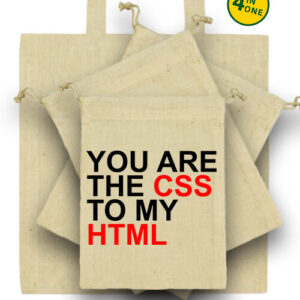 You are the CSS to my HTML – Táska szett