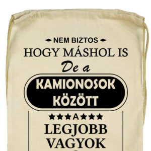 A legjobb kamionos- Basic tornazsák