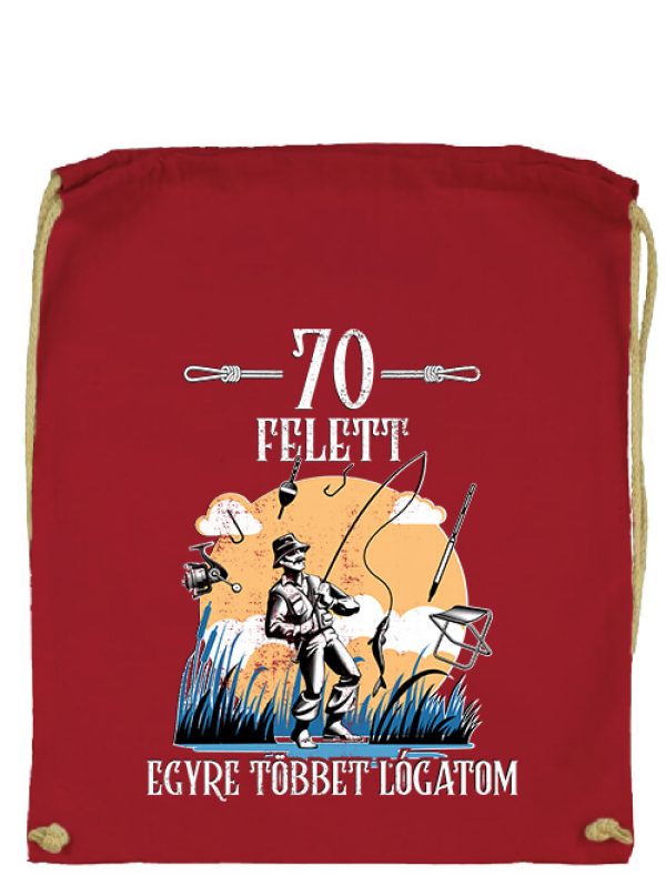 Horgász 70 felett- Prémium tornazsák